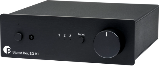 New Old Stock - Pro-Ject Stereo Box S3 BT Integrated Amplifier Black - RRP £359