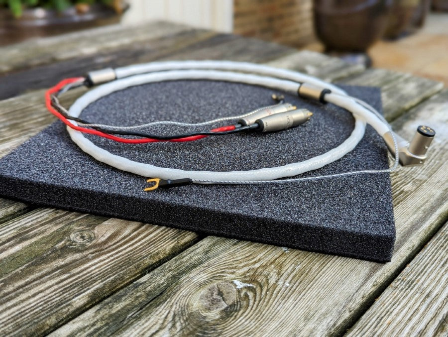 Ex Display - Nordost Valhalla 2 Tonearm Cable - 1.25m 90Degree TAC to 2 RCA RRP £6,130